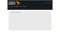 Desktop Screenshot of cordellhensley.com